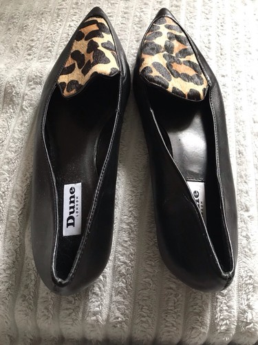 Ladies dune leather shoes - ladies,