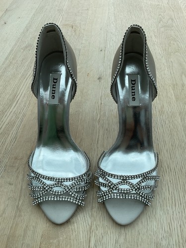 Dune london silver diamanté - silver,