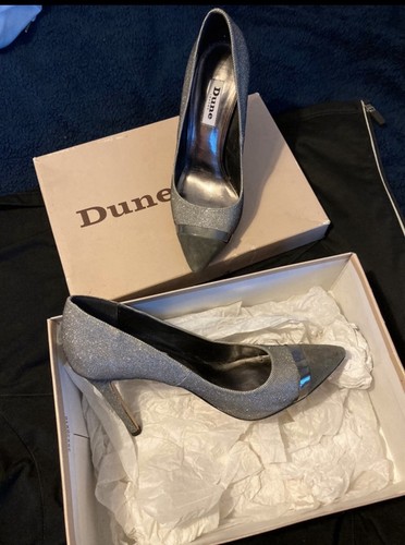 Dune high heeled - high, silver