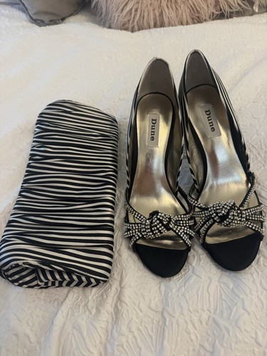 Dune black and ivory shoes - dune, &