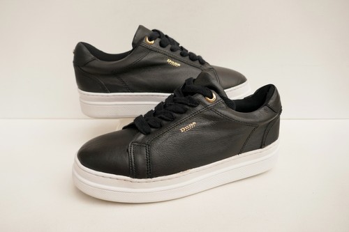 Dune london black leather - dune,