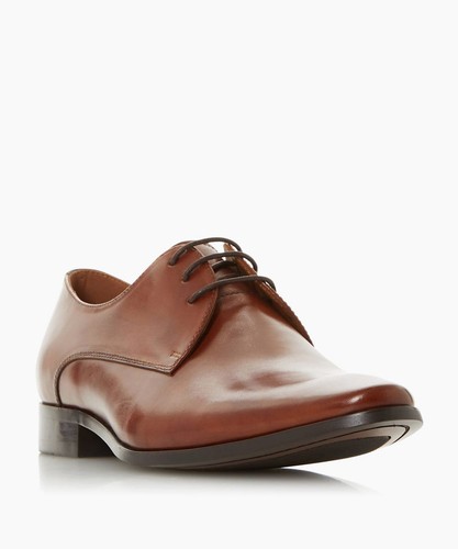 Dune london mens brown leather - brown,