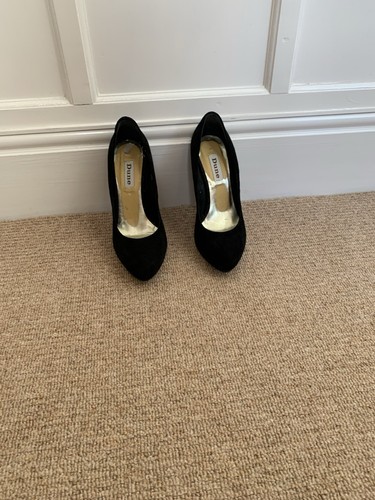 Dune size black suede - (37),