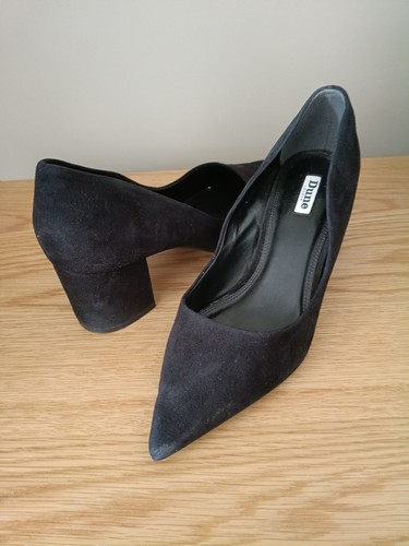 Dune london black suede - dune,