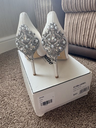Dune london ivory satin - london, bridal