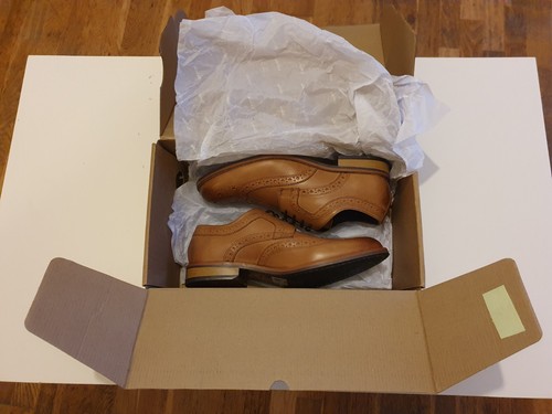 Dune london tan leather - dune, size