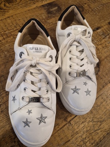 Dune london white leather - london,