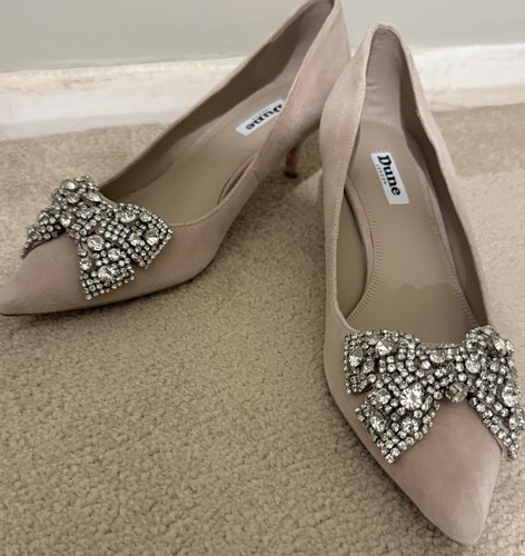 Dune london light pink suede - dune,