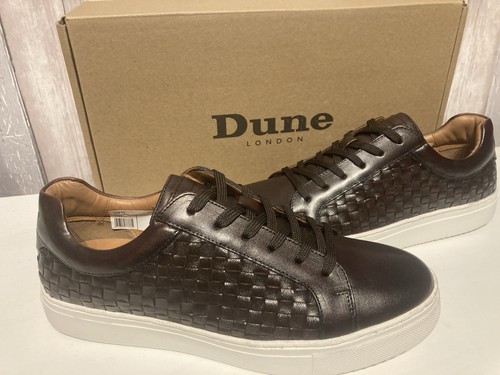 Dune london brown leather - of,