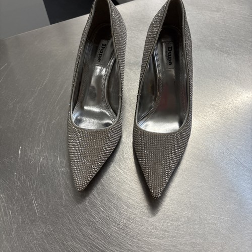 Dune sparkly silver shoes - sparkly,