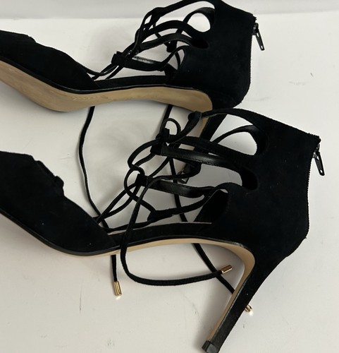 Dune london black suede - london,