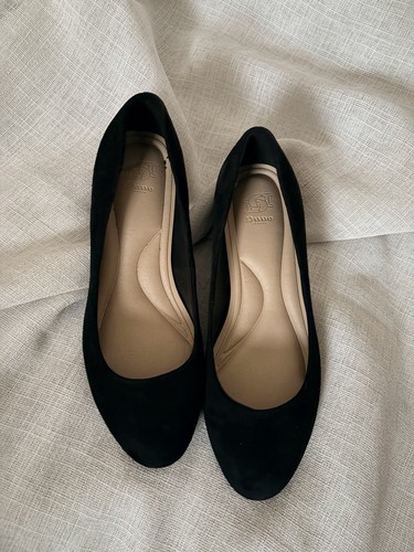 Dune london black suede - black,