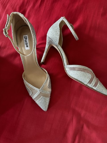 Dune london heeled silver - dune,