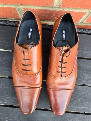 Dune london tan leather - leather, oxford