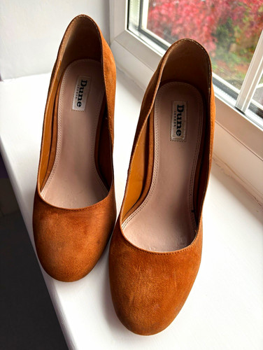 Dune london brown suede - suede, court